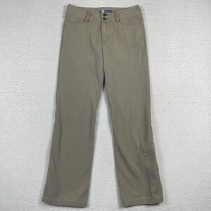 Ibex Pants Womens Size 2 Beige‎ Organic Cotton Casual Outdoors Gorpcore Workwear